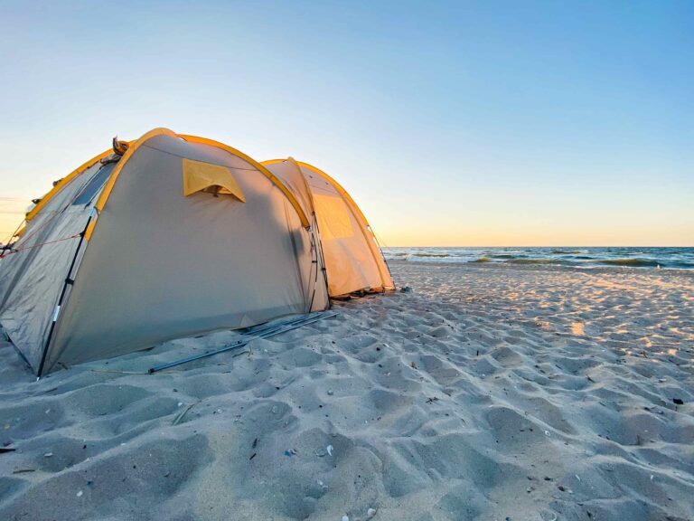 best beach campsites in the UK